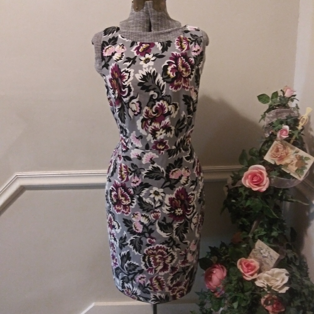 NWT Ann Taylor Factory Floral Sheath Dress